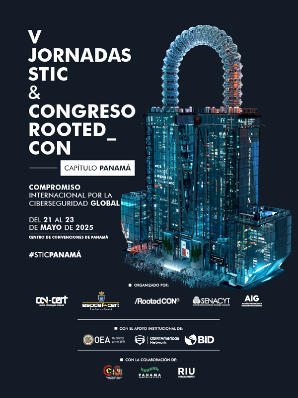 Cartel Jornadas STIC & RootedCON Panama