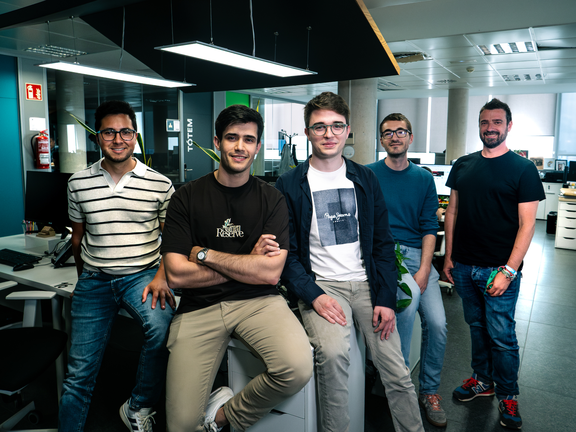 Equipo técnico de Sofistic y Cuatroochenta responsable del desarrollo del modelo de inteligencia artificial en el proyecto AI4CYBERSOC.