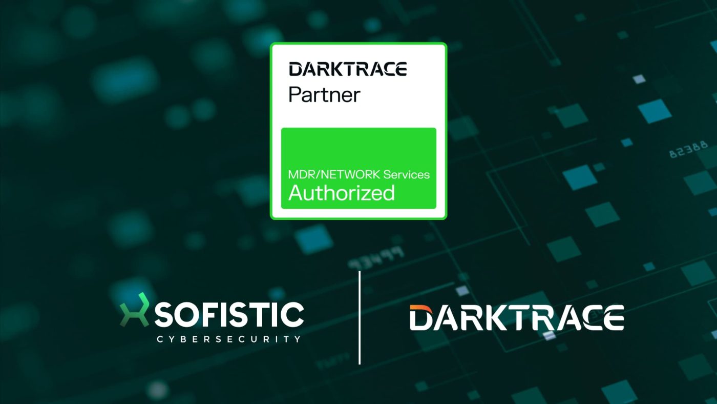Sello partner autorizado Darktrace - Sofistic